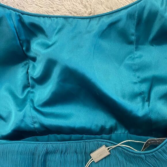 Carlos Miele designer evening 100% silk gown, size 44(US12) - Picture 11 of 16